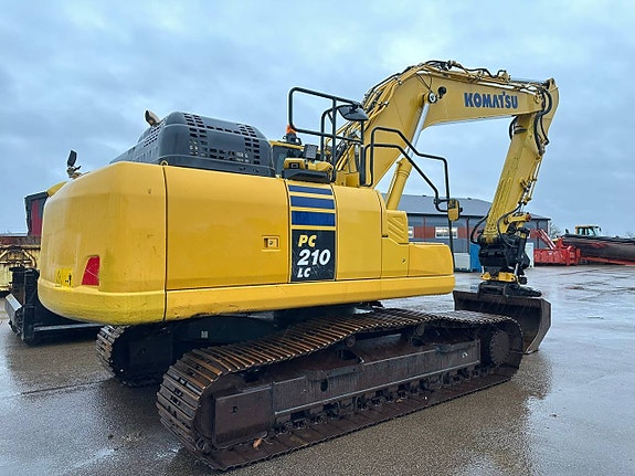 Komatsu PC210 Bandgrävare 4700tim 4 of 7
