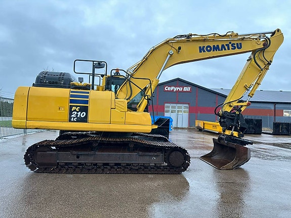 Komatsu PC210 Bandgrävare 4700tim 5 of 7
