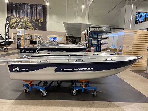 KAMPANJ Linder 355 Sportsman 2026 Med / Utan motor 2 of 5