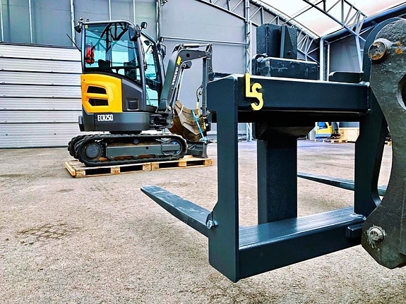 LS Mekaniska pallgafflar  1500mm, 2200mm 9 ton i lager! 4 of 6