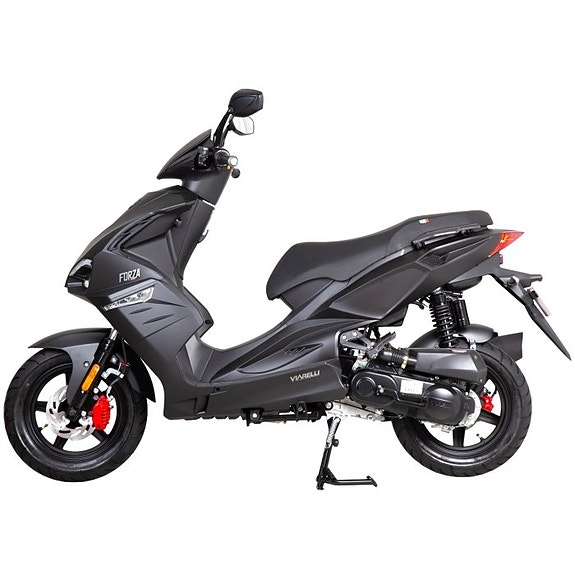 Moped Viarelli Forza Mattsvart Klass 1 - 45 km/h 7 of 10