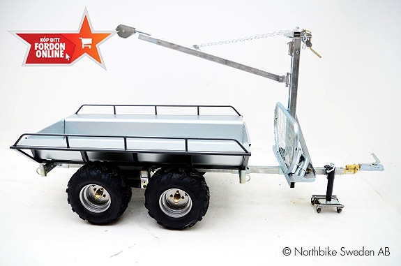 CFMOTO Kombivagn med kran KV1500