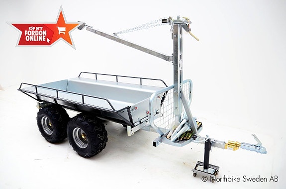 CFMOTO Kombivagn med kran KV1500 *Omg leverans 2 of 13