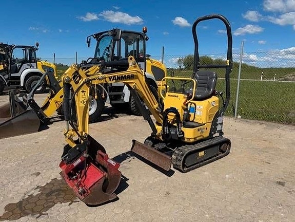 Yanmar SV08-1A, Bandgrävare, Minigrävare
