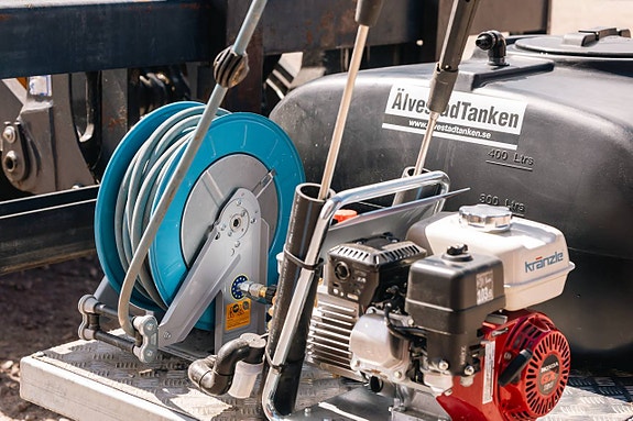 Älvestad-Tanken Vattenplattform 500L med högtryckstvätt 5 of 7