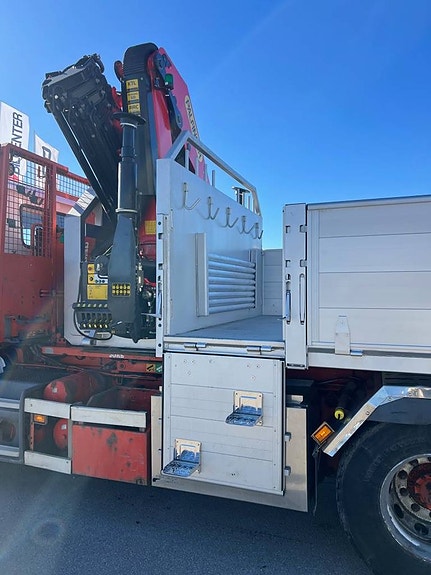 Nytt Kranflak Palfinger 22002 EH Kran med Schaktlucka 11 of 12