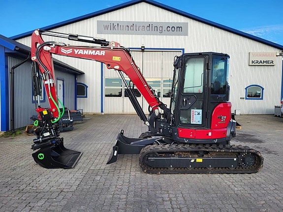 Yanmar ViO57-6B / stabil och svanslös 5,5tons grävare