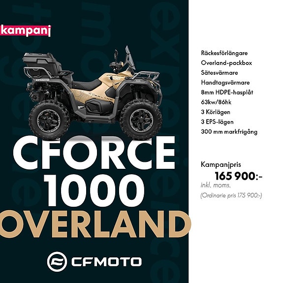 CFMOTO CFORCE 1000 OVERLAND