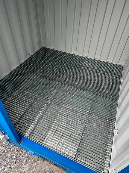 Miljöcontainer 8fots m uppsamlingsgolv 8fot 3 of 4