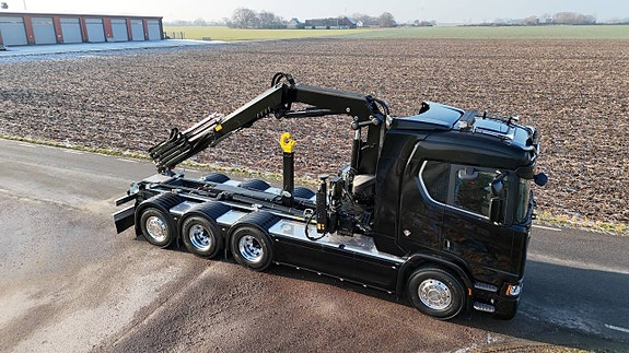 Scania R590 B8X4*4NB Kran Lastväxlare Jibb, För Omgående Lev