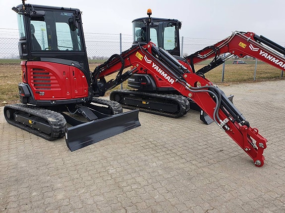 Yanmar ViO38 4tons grävmaskin 6 of 10