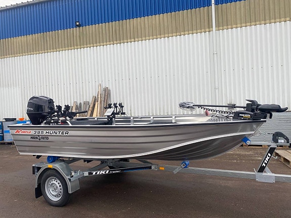 Kimple 395M Hunter & Tohatsu 30 hk 4-takt -2025 - Fiskepaket