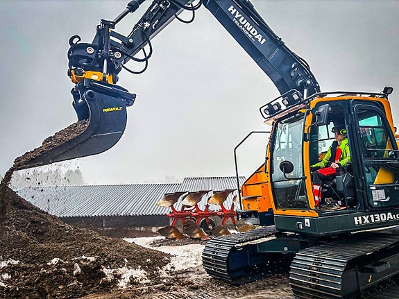 REWOLT HD VA-skopor S45-S80 Hardox (Fraktfritt) 4 of 4
