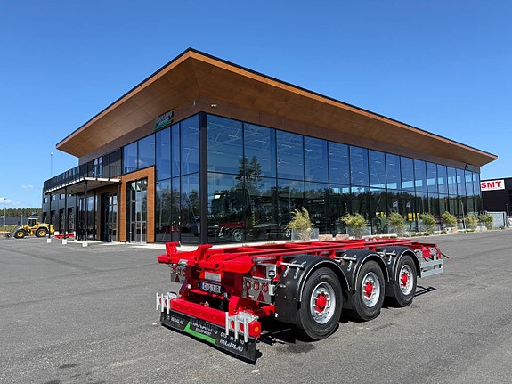 Hakarps - 24 tons Lastväxlarkärra med tipp och supersingel