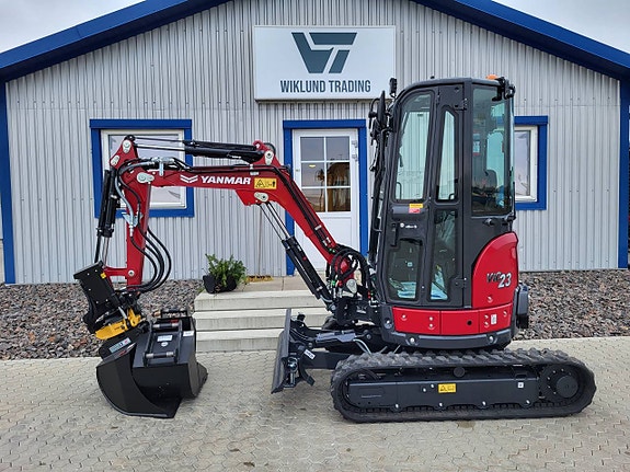 Yanmar ViO23-6 / 2,5 tons minigrävare / Svanslös 6 of 8