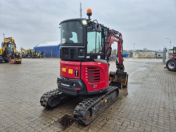 Begagnad Yanmar ViO33-6 / 3,5t minigrävare / rototilt 5 of 8