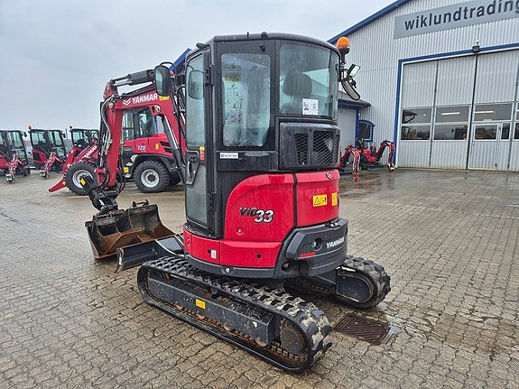 Begagnad Yanmar ViO33-6 / 3,5t minigrävare / rototilt 4 of 8
