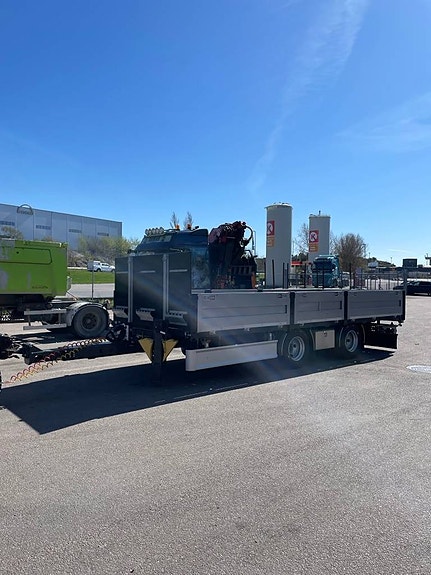 Damm lämmflakskärra 20 ton LAGER