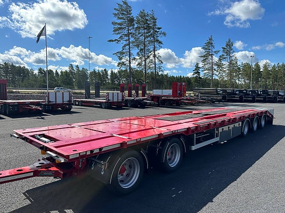 Hakarps - 5 axlad kombivagn för 2 flak, 970mm OMGÅENDE LEV 4 of 5