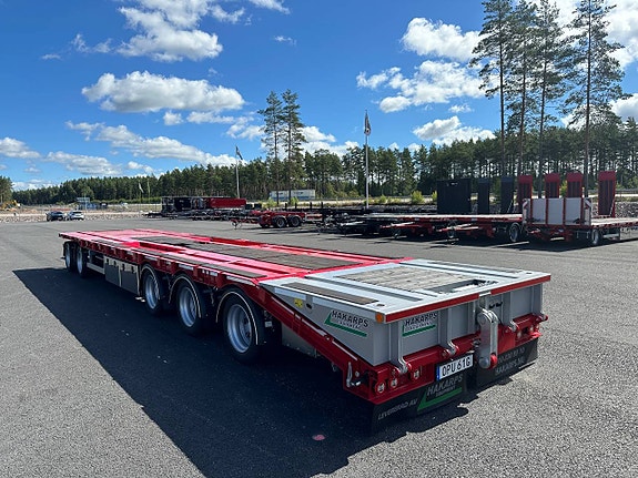 Hakarps - 5 axlad kombivagn för 2 flak, 970mm OMGÅENDE LEV 6 of 12