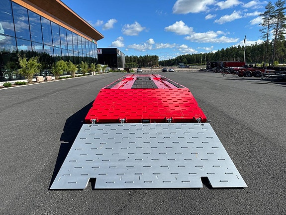 Hakarps - 5 axlad kombivagn för 2 flak, 970mm OMGÅENDE LEV 9 of 12