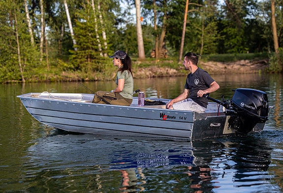 WG Boats Jon 14V aluminiumbåt 2 of 11