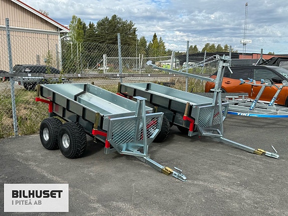 Övriga Bronco Timmervagn med insatsflak ink stöttor