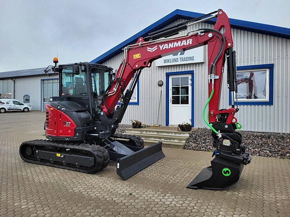 Yanmar ViO57-6B / 5,7ton minigrävare / svanslös