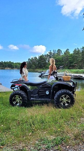 -- KM Tundra 4x4 ATV Electric  100% Elektrisk ATV för Vuxen 7 of 10