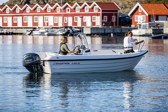 Sandström Classic 495 S F50, 80km/h Båtvagn.  Sjösätt direkt
