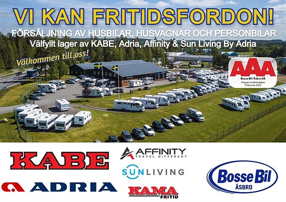 Kabe Royal 780 BGXL Barnkammare - dusch DXL * AC * 4117 kr/mån 14 of 14