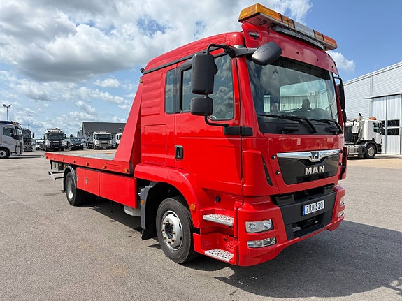 Flakbärgare man tgm 12.250 dubbla vinschar