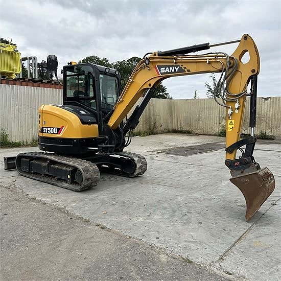 Sany SY50 U - 5,3 ton - Kun 260 timer / only 260 hours 9 of 30