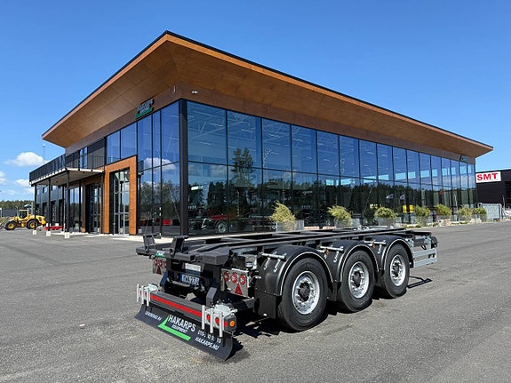 Hakarps - 24 tons Lastväxlarkärra med tipp och supersingel