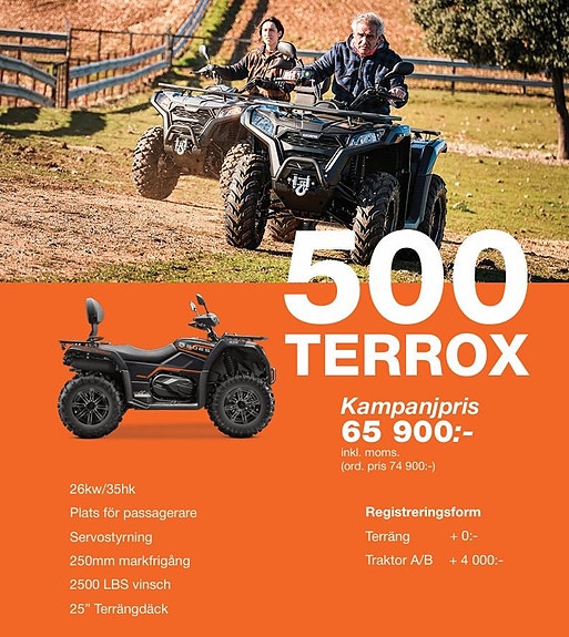 Goes TERROX 500 KAMPANJ!