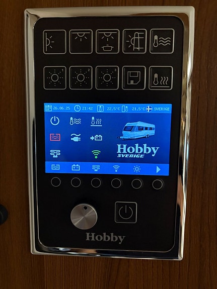 Hobby 560 UL Excellent Långbädd, El-Golvvärme 11 of 12