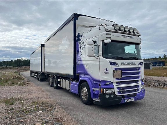 Scania R580 flisbil & släp  Eksjö Maskin & Truck