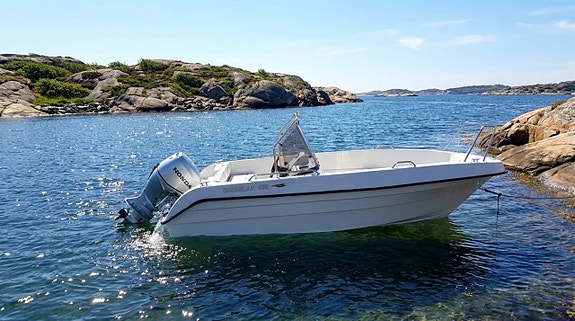 Grisslan 498 inklusive 60 HK motor