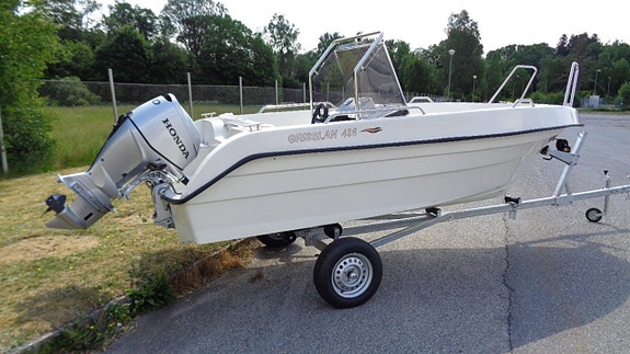 Grisslan 498 inklusive 60 HK motor