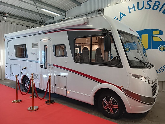 Dethleffs TREND I 7017 Golvv Ugn Solcell Cykelställ VINTERKAMPANJ