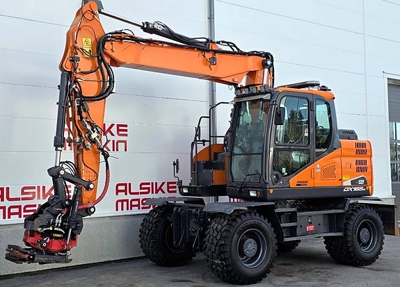 Doosan DX 165 W-5 , Grävsystem