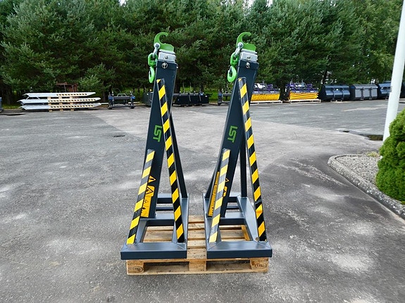 Kranarm 3,75m 3-delad med Valfritt Fäste 3 of 6