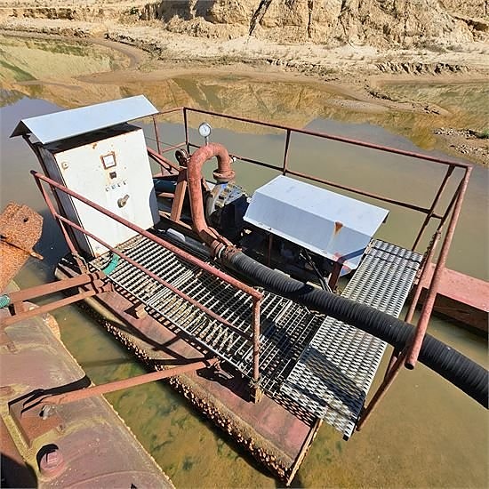 ABC 25 m Sand Dredger - Senne Saugbagger / Sand dredger / Sa 17 of 30