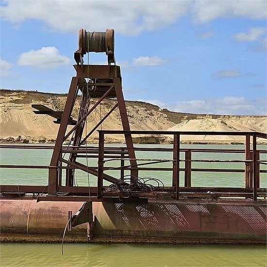 ABC 25 m Sand Dredger - Senne Saugbagger / Sand dredger / Sa 13 of 30