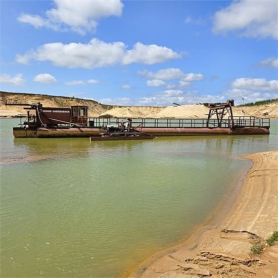 ABC 25 m Sand Dredger - Senne Saugbagger / Sand dredger / Sa 2 of 30