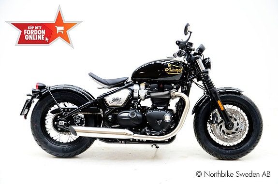 Triumph Bobber Icon edition - Omg leverans