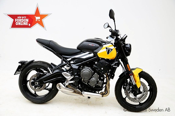 Triumph Trident 660 Cosmic yellow