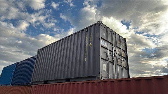 20 fots Container isolerad med elpaket + locklås klass 4