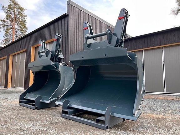 YPV Hydraulisk släntskopa 1550L/S70 & 1850L/S80 i lager!