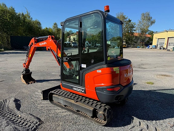 Minigrävare KUBOTA KX-027